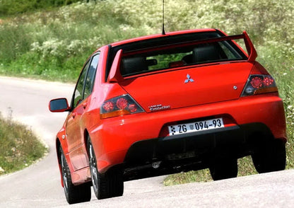 Rear High Wing Trunk Spoiler for Mitsubishi Lancer Evolution 2003-2007 Unpainted