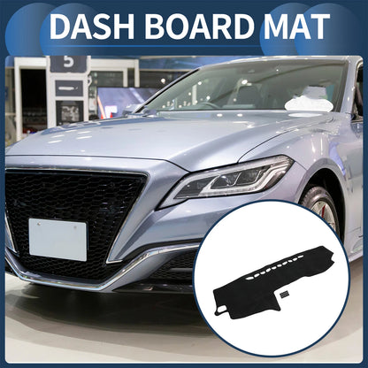Dashboard Cover Mat for Toyota Crown 2004-2008 Black 1 Set