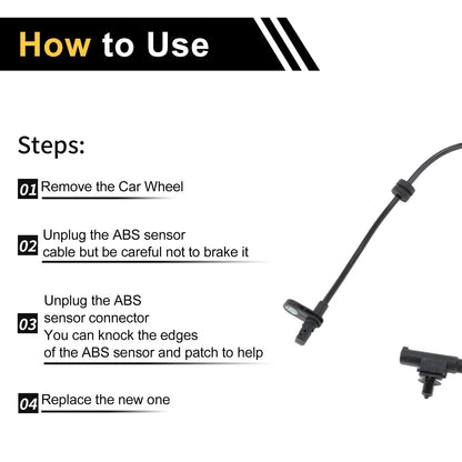 ABS Wheel Speed Sensor for Nissan Cube (2007-2012) Rear Right