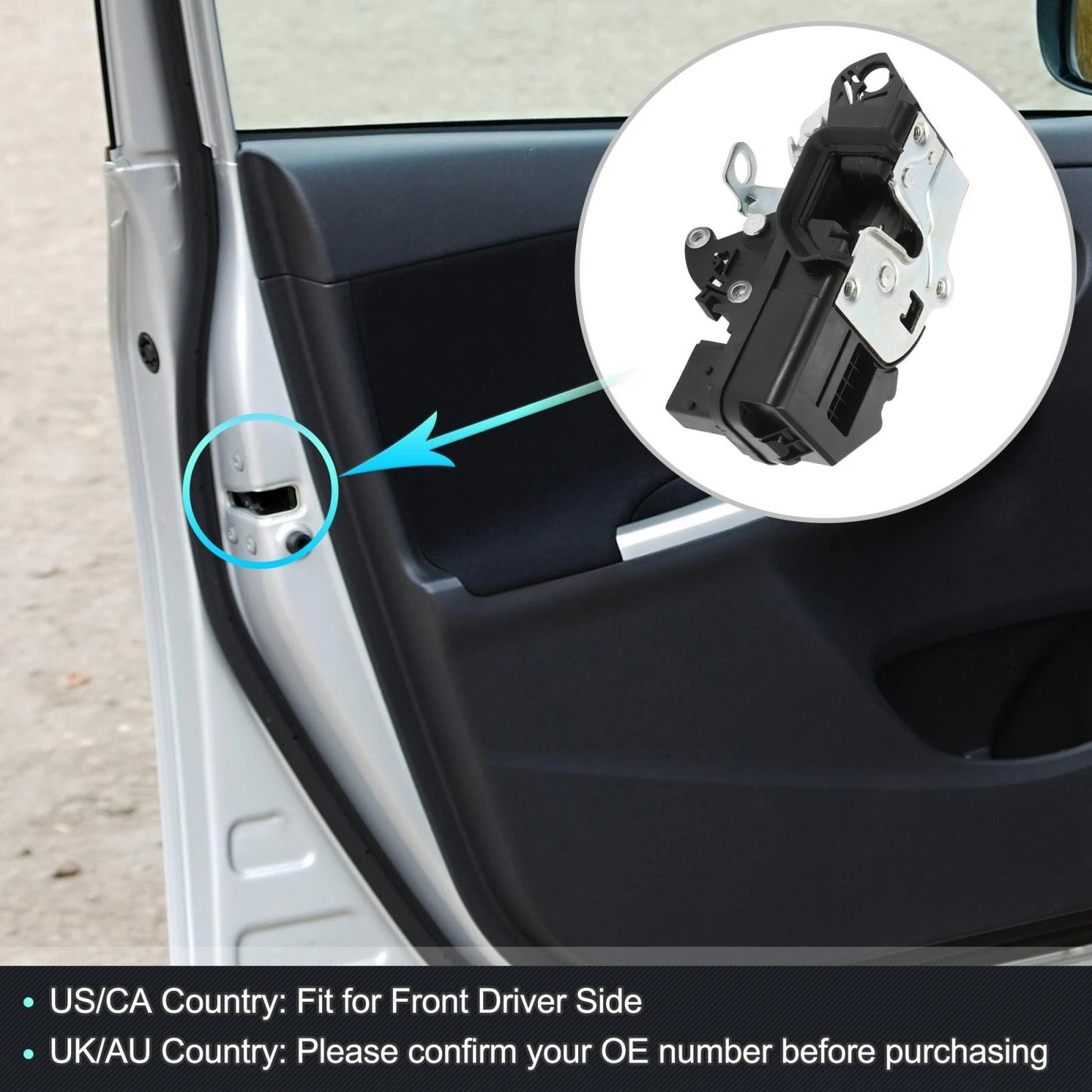 Door Lock Actuator Motor for Chevy Silverado 1500/2500 & GMC