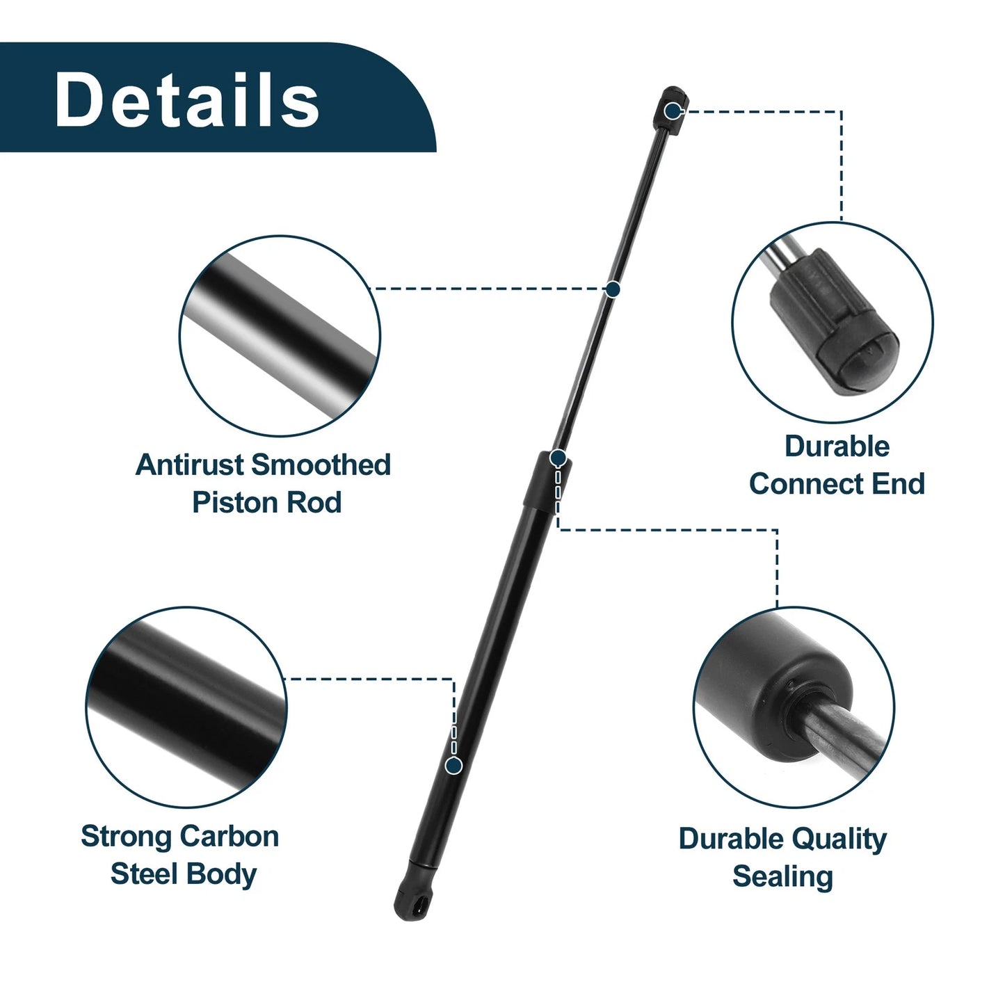 Hood Lift Supports Struts for Ford Taurus (2000-2007)