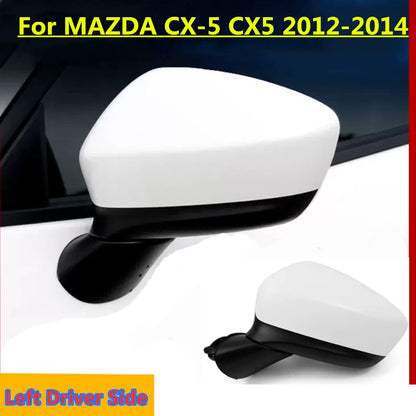 Left Driver Side Mirror With Turn Signal Heated for MAZDA CX-5 (2012–2014)
