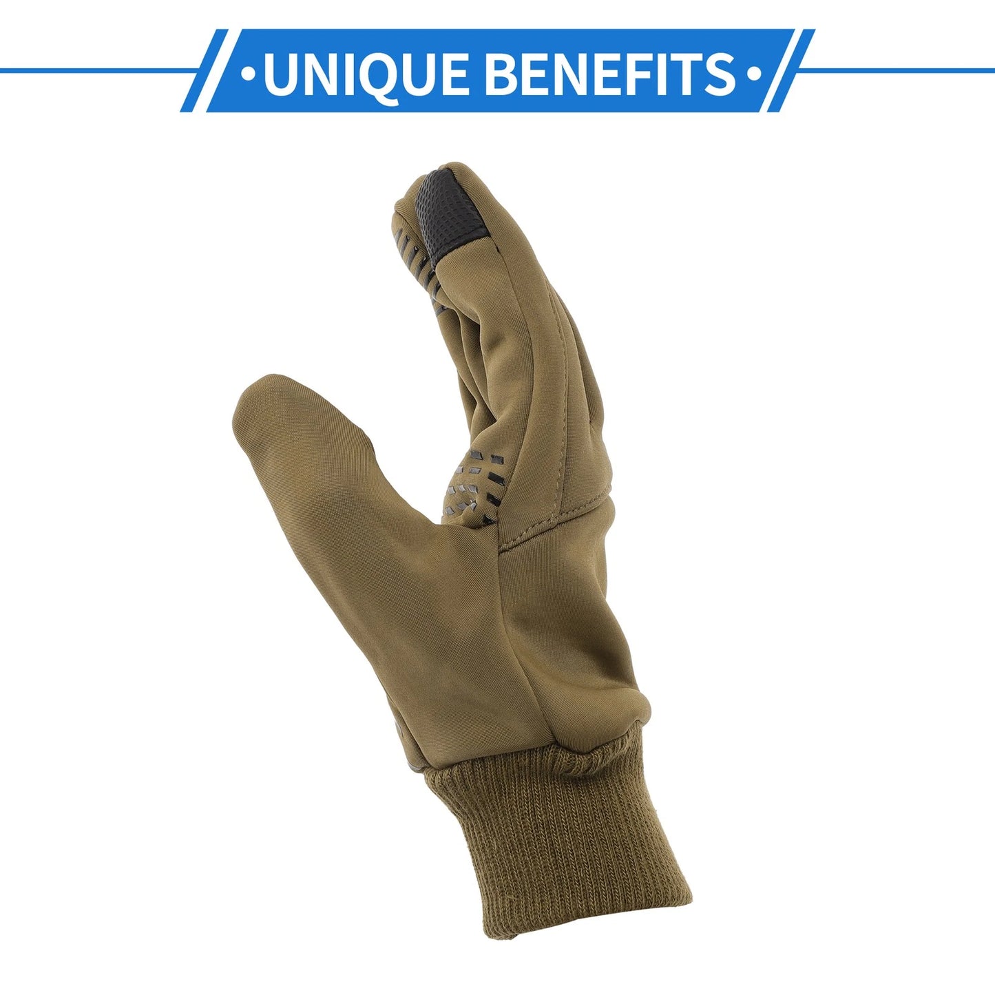 Glove XL Breathable Full-Finger Polyester Outdoor Glove for Motorcycle