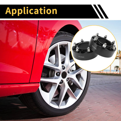 2 x 6x139.7mm Wheel Spacer 106.1mm M12x1.5 for Toyota 4Runner (1989–2023)