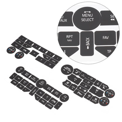 Stickers Repair Decal Button for Car Interior Accessories