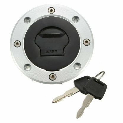 Tank Cap Cover & 2x Keys for SUZUKI GSXR 600 750 1000 Katana