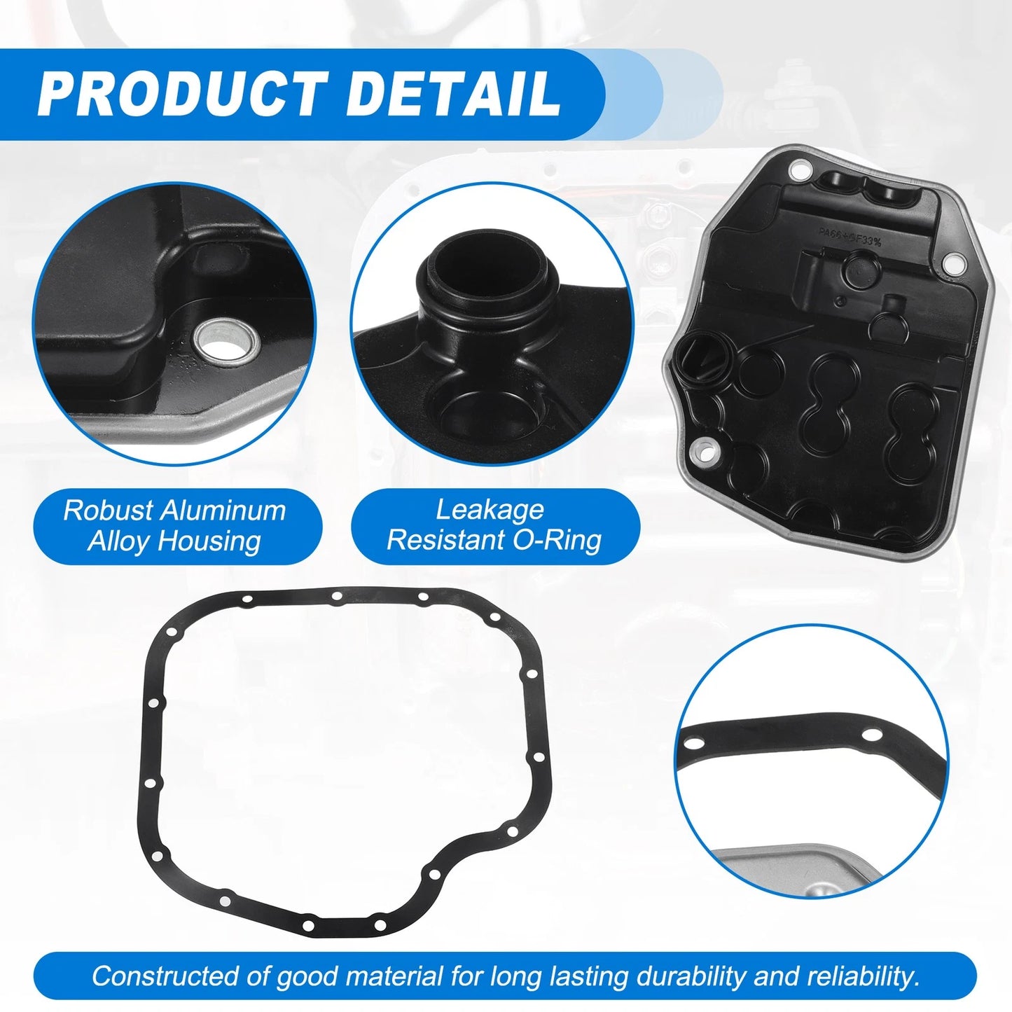 Transmission Filter Oil Pan Gasket Toyota Yaris