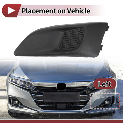 1 Pc Front Left Fog Light Grill for Chevrolet Sonic (2012-2016)