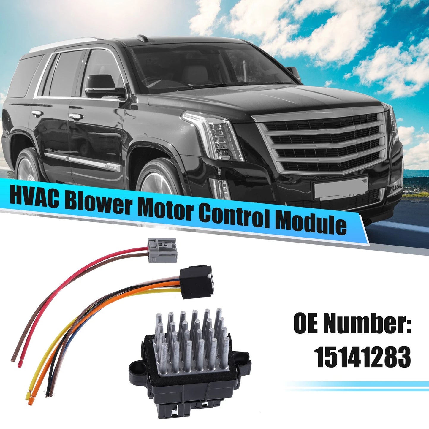 HVAC Blower Motor Resistor Set for Buick Cadillac