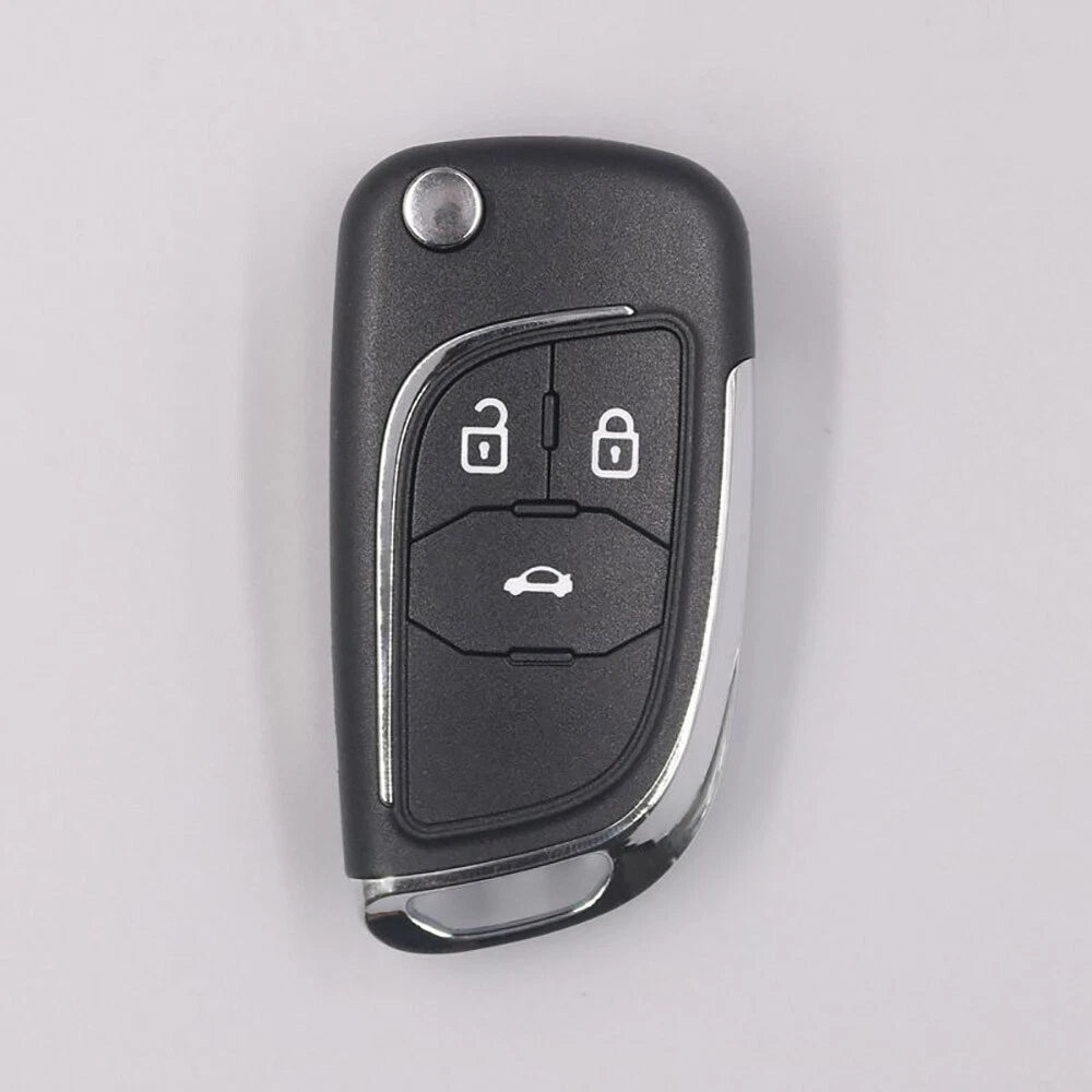 3 Button Remote Key Shell for Chevrolet Cruze, Aveo, Spark, Captiva, Orlando, Camaro (2010-2023)