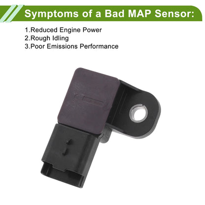 MAP Sensor for PEUGEOT 308 II 1.2 VTi (2013-2021)