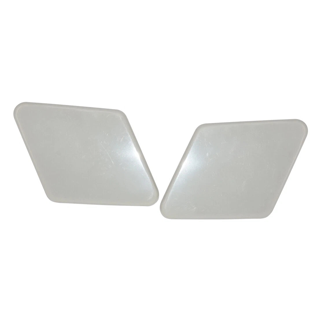 Front Pair Headlight Water Spray Nozzle Covers for BMW 3 Series E90 (2005-2009)