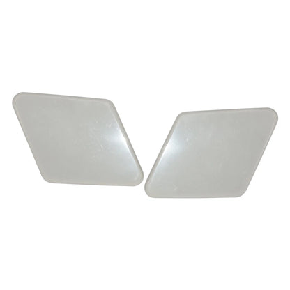 Front Pair Headlight Water Spray Nozzle Covers for BMW 3 Series E90 (2005-2009)