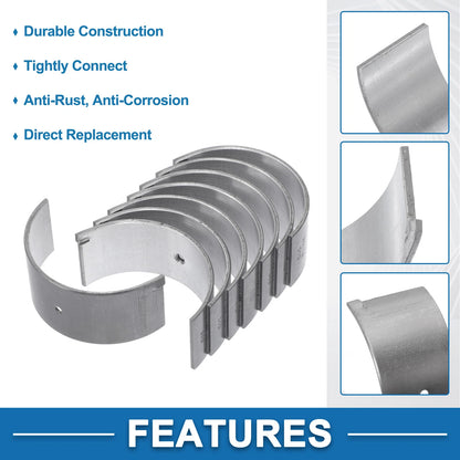 Connecting Rod Bearing Set for Mitsubishi (8 Pcs)
