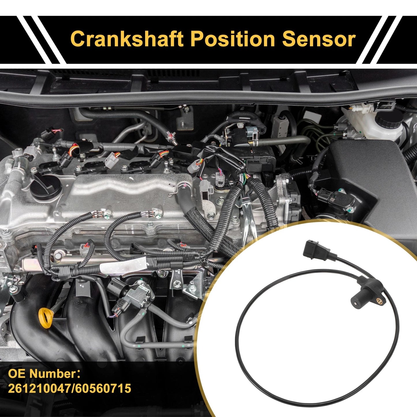 Crankshaft Position Sensor for Kia Shuma (1996-2001)