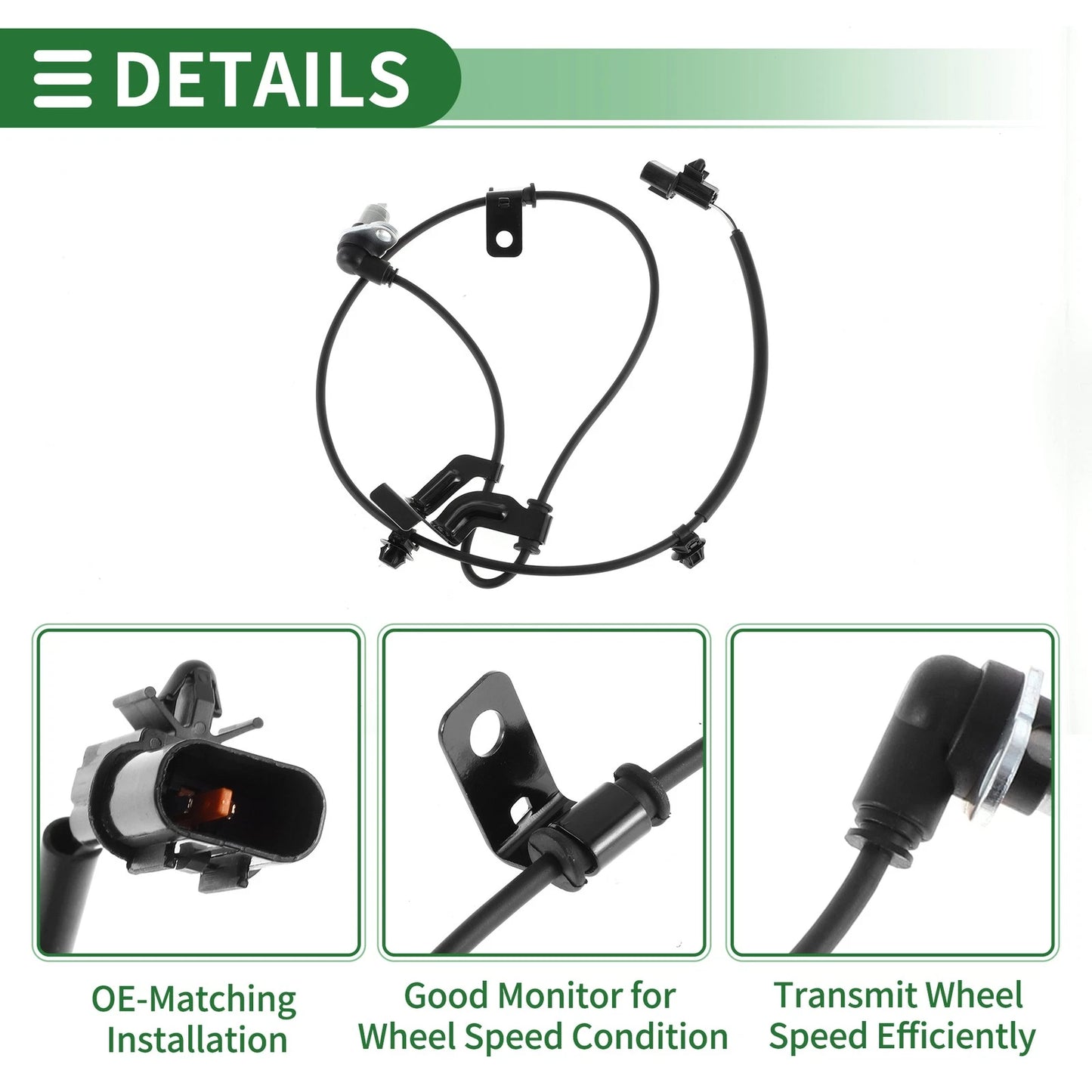ABS Wheel Speed Sensor for Mitsubishi Galant Sedan (2004-2012)