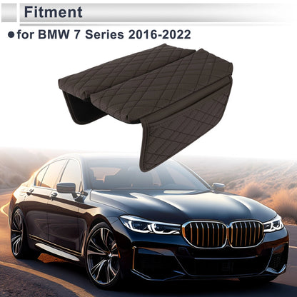 Center Console Cover for BMW 7 Series (2016-2022) - Deep Brown