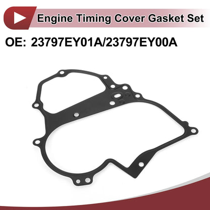 Engine Timing Cover Gasket Set for Infiniti 2.5L 3.5L 3.7L