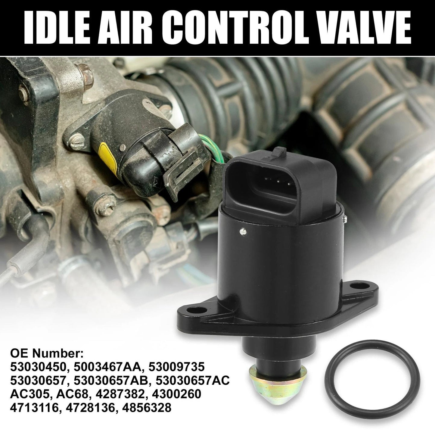 Car Idle Air Control Valve with Gasket for Dodge & Jeep