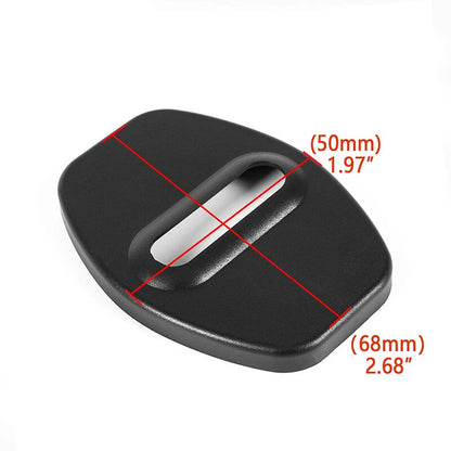 Black Door Lock Cover Trim for Ford Bronco, F-150 (2021-2022)
