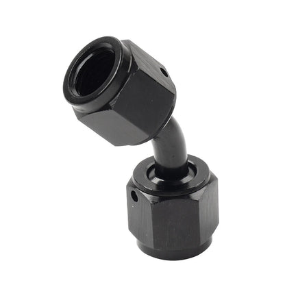 4AN Female to Female 45�� Swivel Coupler Fitting Adapter Connector