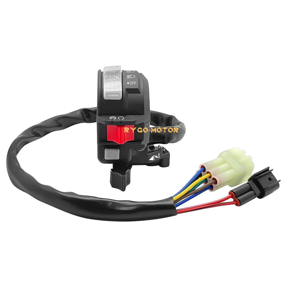 Left Handlebar Start Switch Headlight for Yamaha Raptor 350 660R YFM350 YFM660R