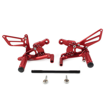 CNC Rearsets Footpegs for Honda CBR400RR NC29 (1993-1999) - Red
