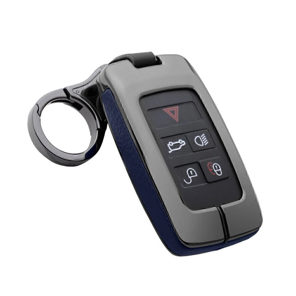 Key Fob Cover Case for Land Rover Discovery, Range Rover, Jaguar Leather