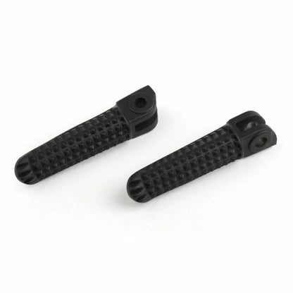 Black Aluminum Front Footrests for Yamaha R1 R6 R6S (1999-2012)