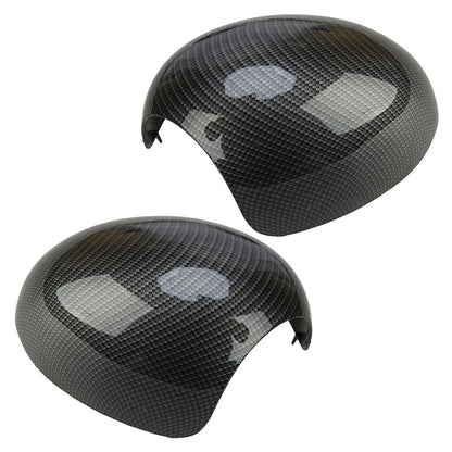 Carbon Fiber Side Mirror Cover Caps for BMW Mini R56 R57 R58 R60 (2007-2015)