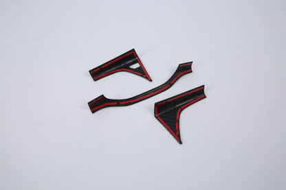 Carbon Fiber Dashboard Panel Cover Trim for Audi Q5 (2018-2022)