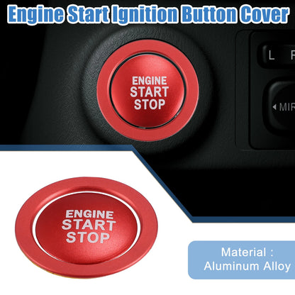 Ignition Button Cover Sticker for Toyota Camry Prius RAV4 Corolla (2012-2023)