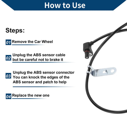 ABS Wheel Speed Sensor for Chevrolet Suburban Right