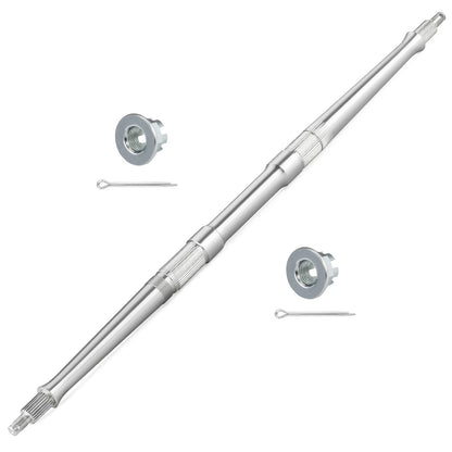 Rear Wheel Axle Shaft & Nuts for Yamaha Raptor 700 700R (2006–2025)