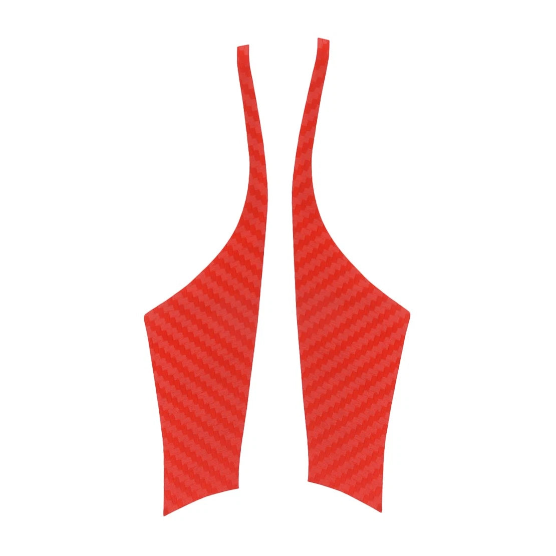 Red Carbon Fiber Steering Wheel Trim Cover for Kia K5 (2021-2022)