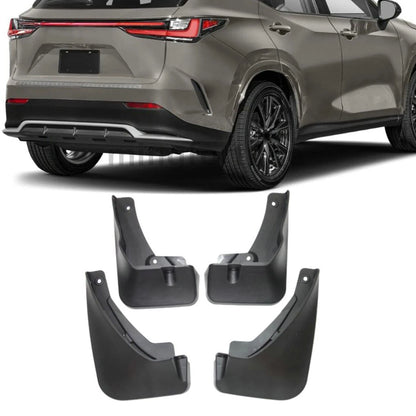 4 x Splash Guards Mud Flaps for Lexus NX (2022–2024)