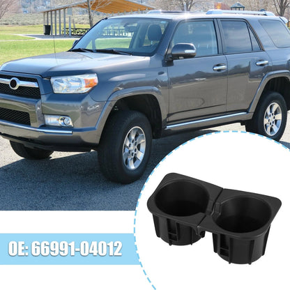 Central Console Cup Holder Insert Set for Toyota Tacoma (2005–2017)