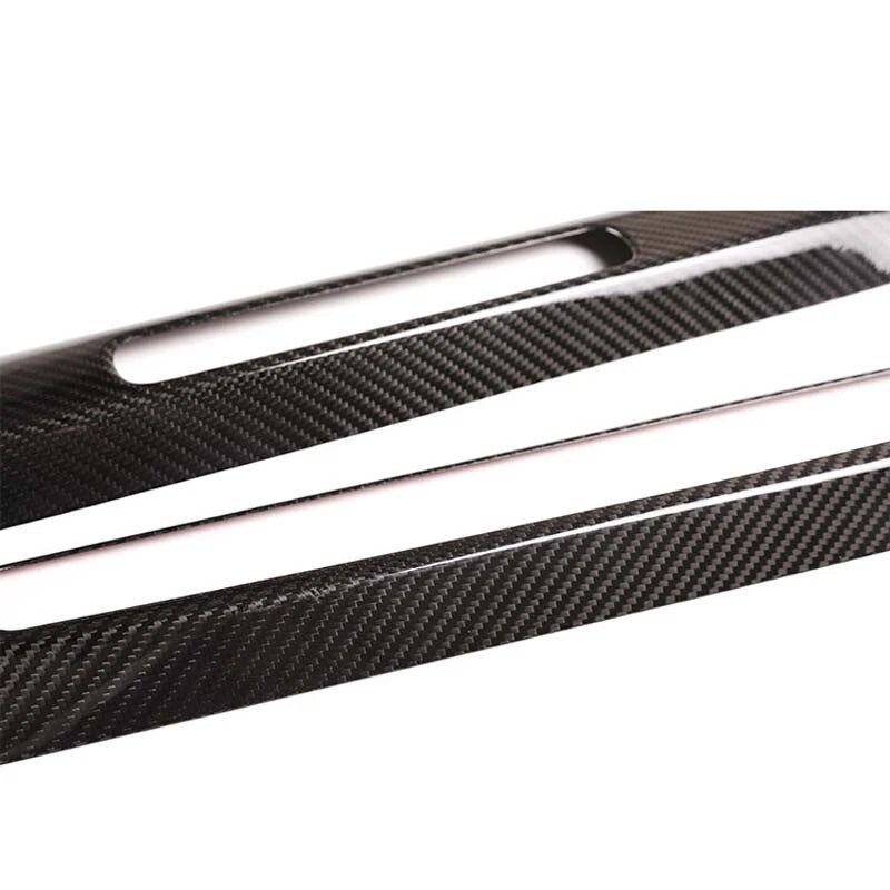 Dry Carbon Fiber Door Sill Panel Cover Trim for Porsche 911 992 2019-2023