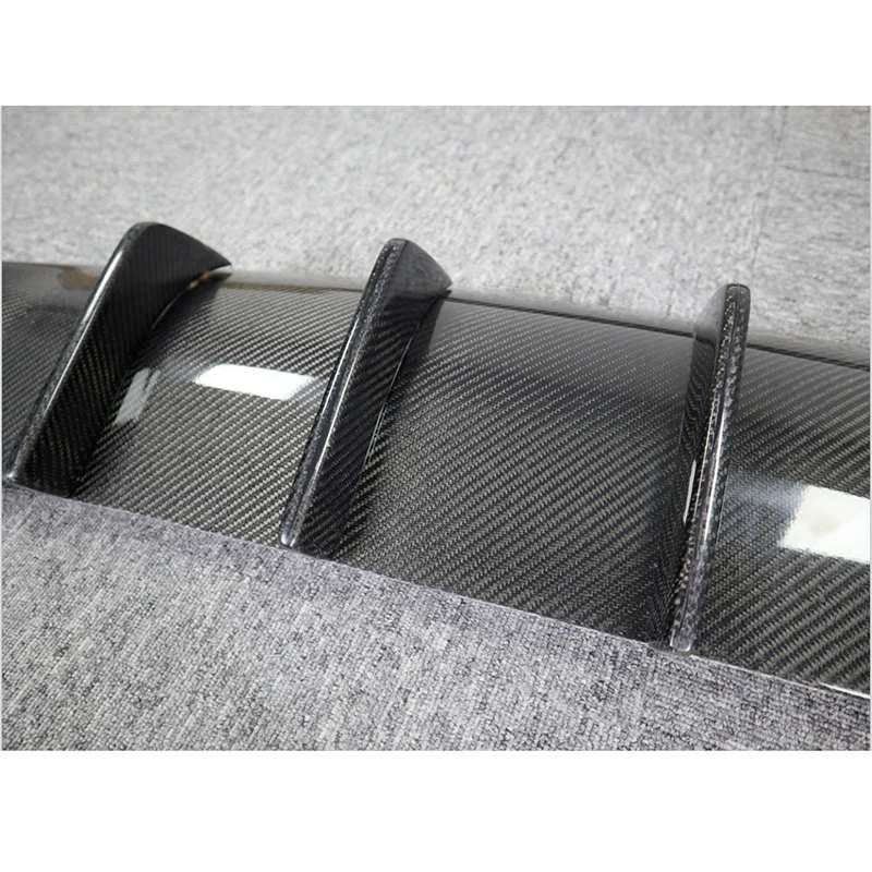 Real Carbon Fiber Rear Diffuser Bumper Lip for Lexus IS300 IS350 2017-2018