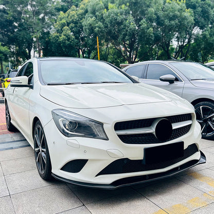 Bumper Spoiler Lip Splitter for Benz CLA Class C117 (2013-2015)