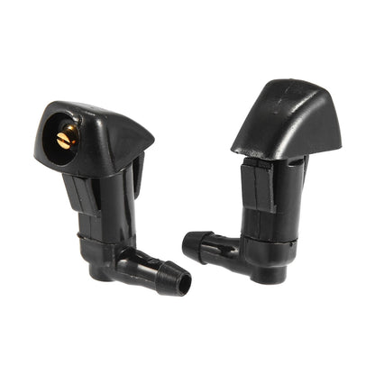 Windshield Washer Nozzles Kit with Connectors for Honda