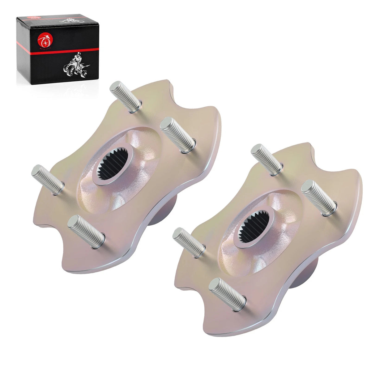 2 x Rear Wheel Hubs for Honda Rancher 420 TRX420 (2007–2013)