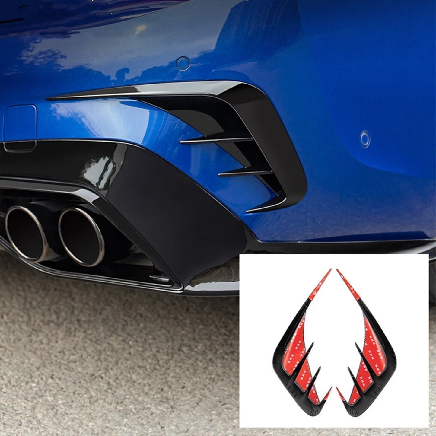 Rear Bumper Splitter for BMW 3 Series (2020-2022)