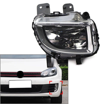 Left Front Fog Light Lamp for VW Golf Jetta GLI MK6 (2010-2014)