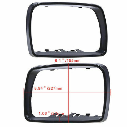 Driver Side Mirror Cover for BMW X5 E53 (1999-2006) - Weatherproof Trim Ring