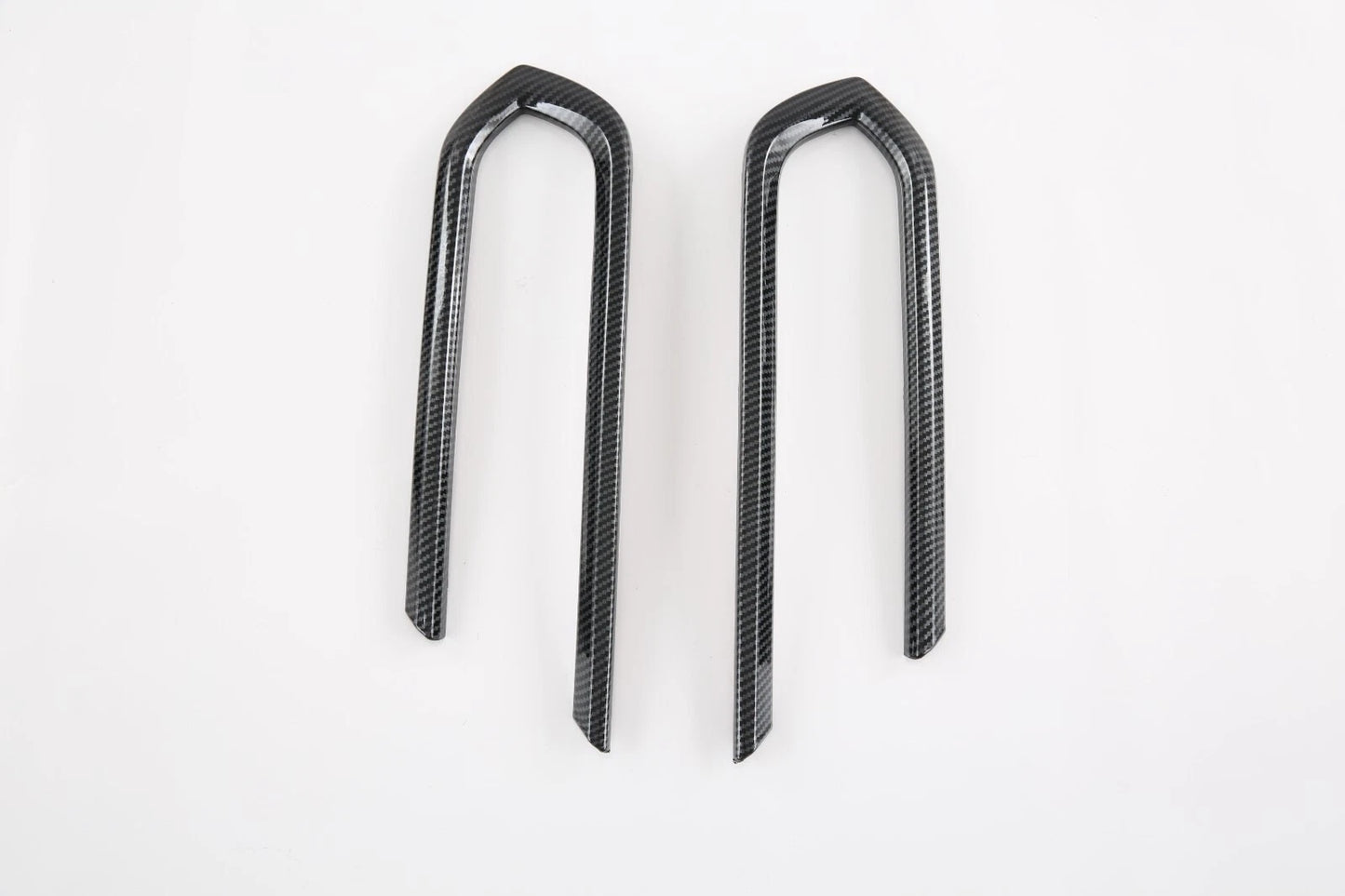 Carbon Fiber Fog Light Cover Trim for 2021-2023 Toyota Sienna 2 x pcs (2021-2023)