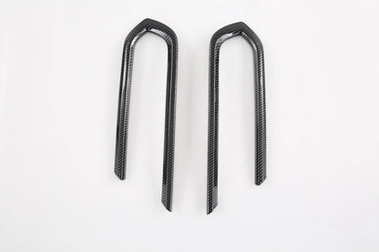 Carbon Fiber Fog Light Cover Trim for 2021-2023 Toyota Sienna 2 x pcs (2021-2023)