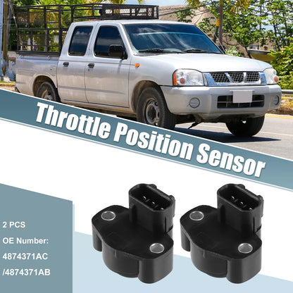 Throttle Position Sensor 2 x for Jeep Cherokee (1997-2001)