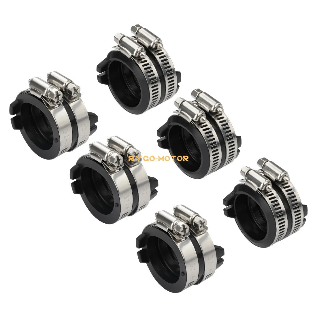 6x Intake Manifold Holders for Honda Valkyrie 1500 GL1500C (1997–2003)