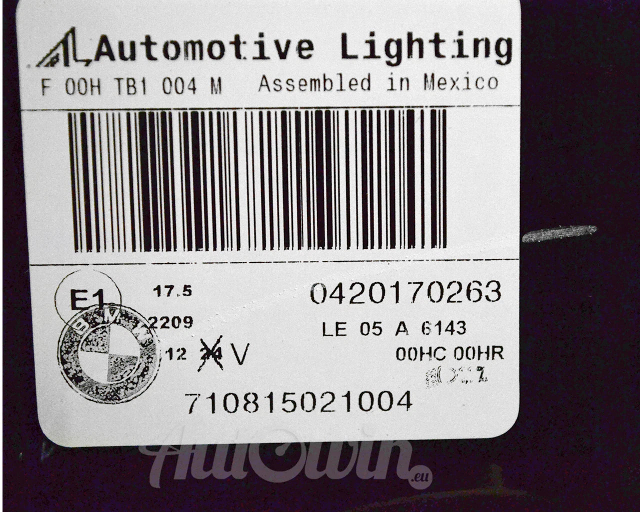 Halogen Headlight Right Side for BMW X5 E70 (2006-2010) Genuine OEM UK New